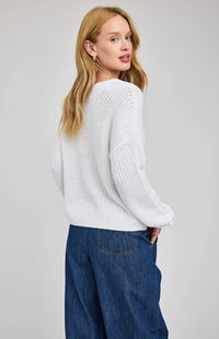 Gentle Fawn Spencer Sweater in White