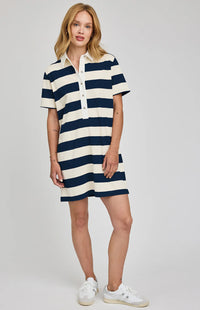 Gentle Fawn Colbie Tee Dress Navy Stripe