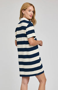 Gentle Fawn Colbie Tee Dress Navy Stripe