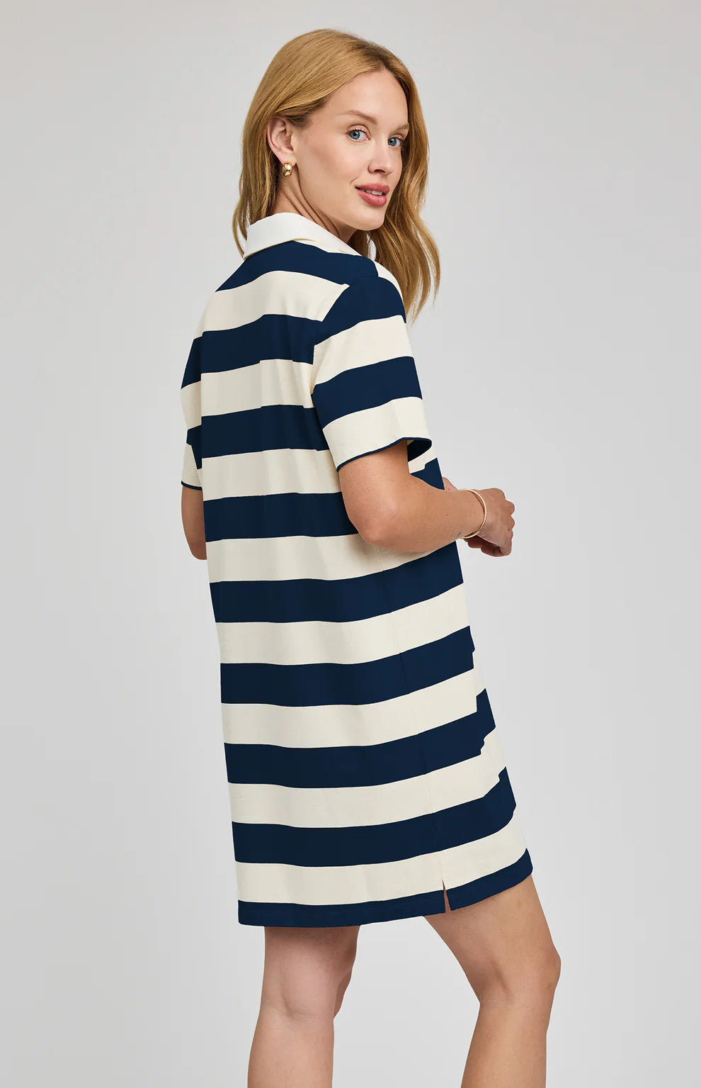 Gentle Fawn Colbie Tee Dress Navy Stripe