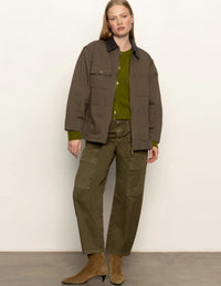 Sanctuary Barn Jacket in Burnt Olive