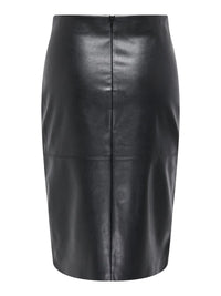 Only Nicki Faux Leather Skirt