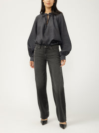 Silver Jeans Low and Loose Black