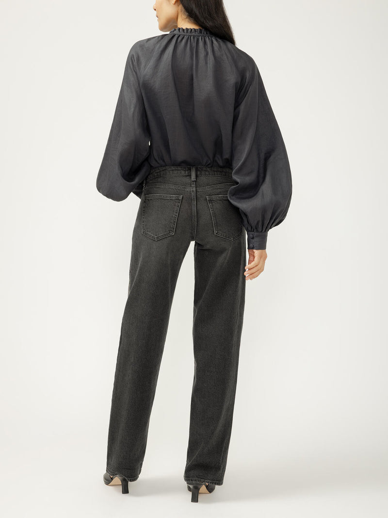 Silver Jeans Low and Loose Black