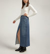 Silver Jeans Cassandra Midi Denim Skirt