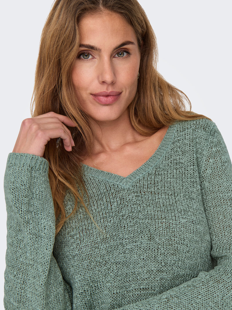 Only Geena V Neck Sweater