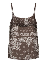 Only Bandana Top Chocolate Mousse