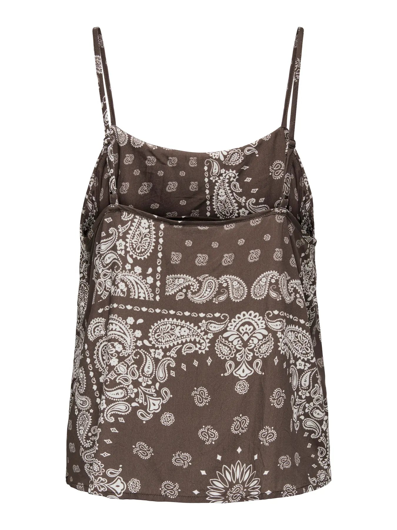 Only Bandana Top Chocolate Mousse