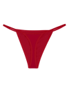 Huha Mineral Undie String Thong in Red