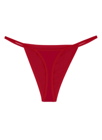 Huha Mineral Undie String Thong in Red