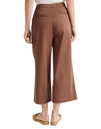 Splendid Margaret Cropped Trouser in Henna