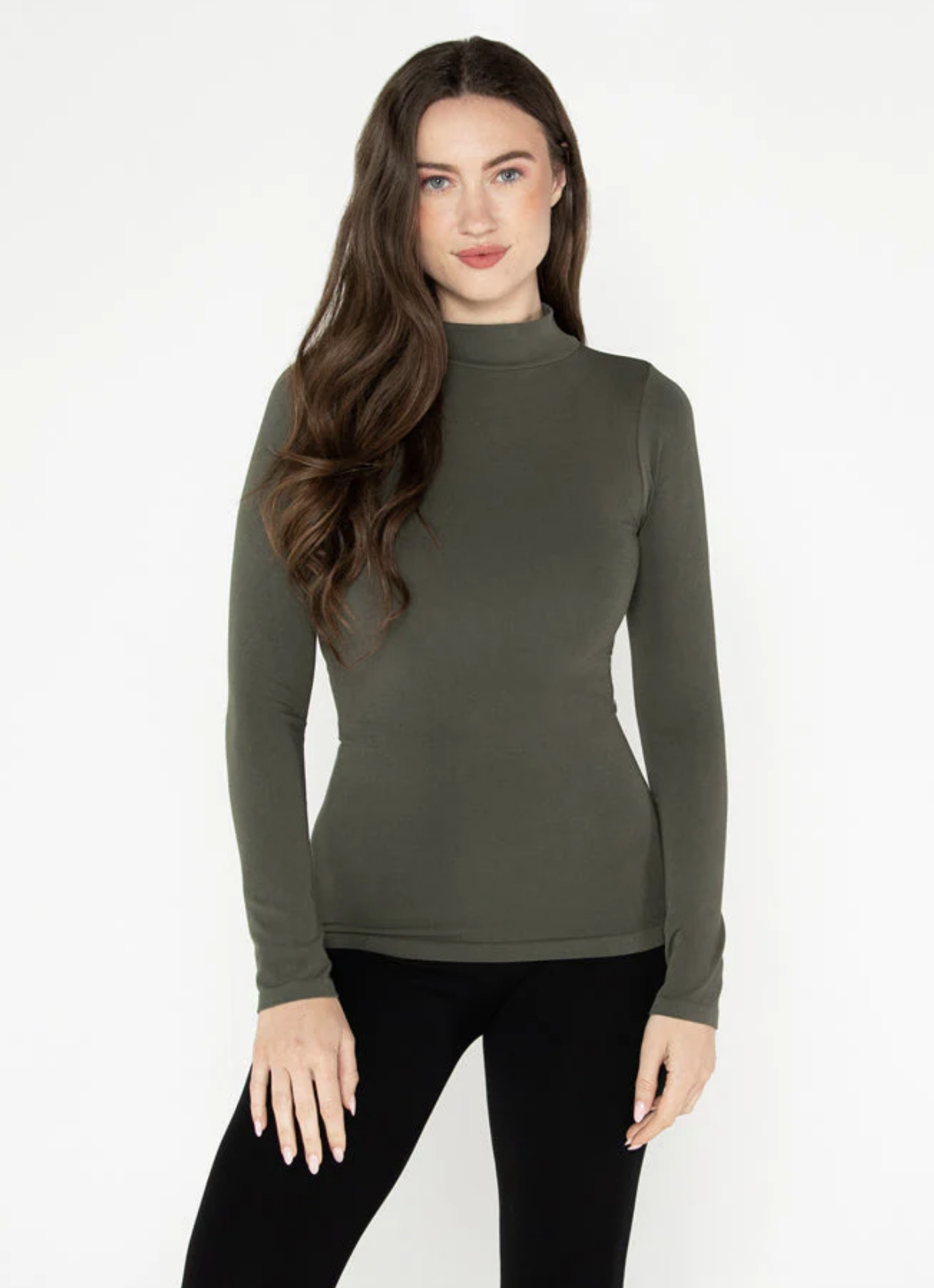Bamboo Mock Neck + more colours