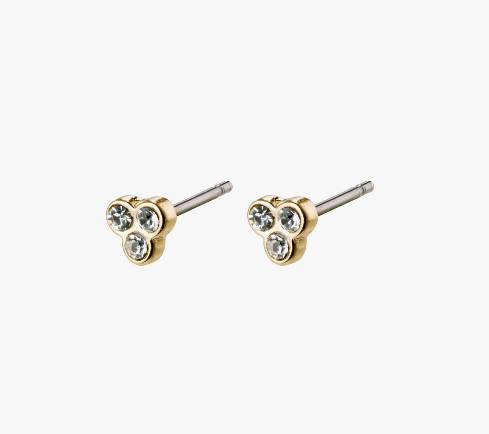 Pilgrim Caily Crystal Gold Plated Earrings