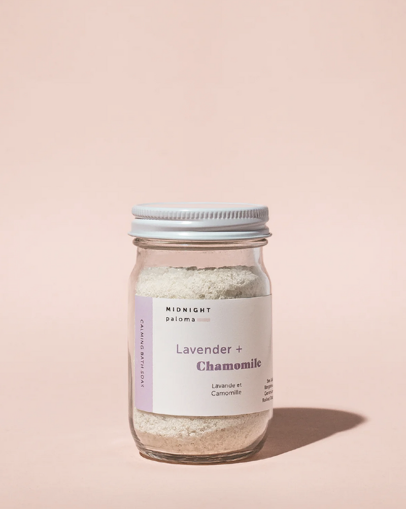 Midnight Paloma Lavender + Chamomile Calming Bath Soak