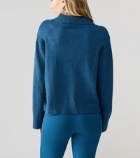 Sanctuary Johnny Sweater in Blue Jewel