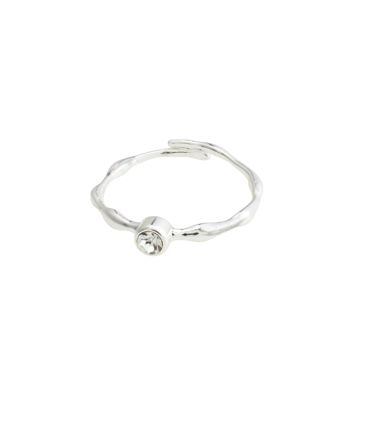 Pilgirm Lulu Ring Crystal Stack Gold or Silver Plated