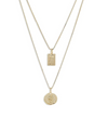 Pilgrim Valkyria 2 in 1 Gold Plated Necklace