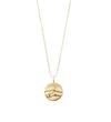 Pilgrim Heat Coin Necklace Gold or Silver Plated