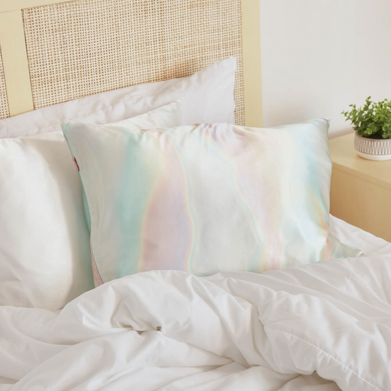 Kitsch Silk Pillow Case in Size Standard + colours