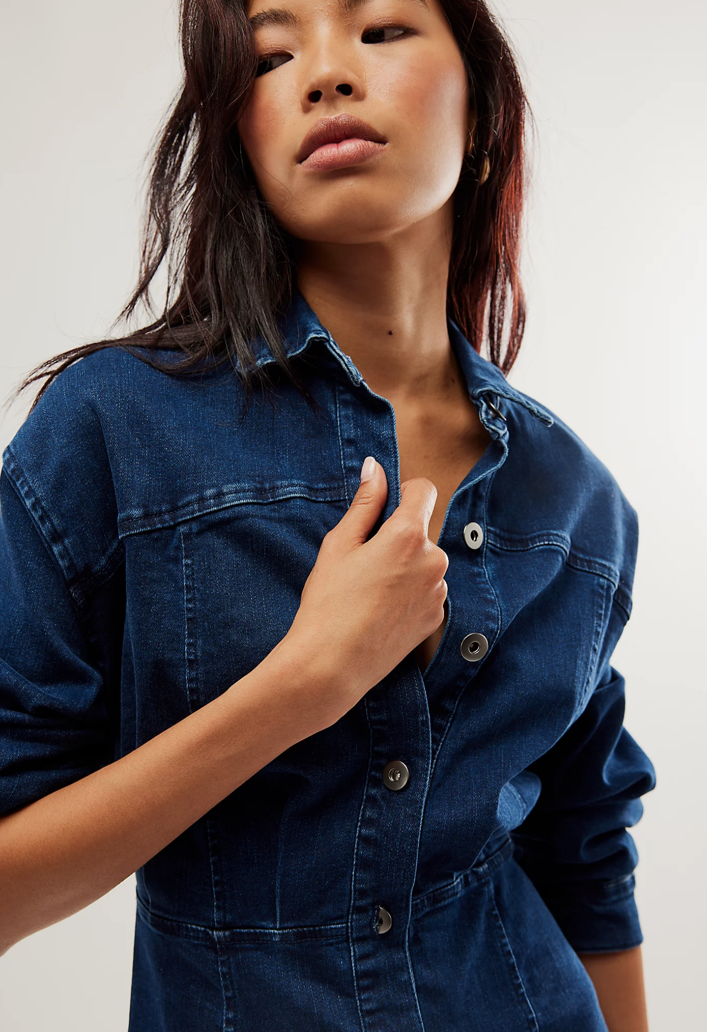 Free People Amber Denim Dress – Freyja