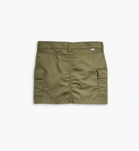 Levi's Mini Cargo Skirt in Olive Night