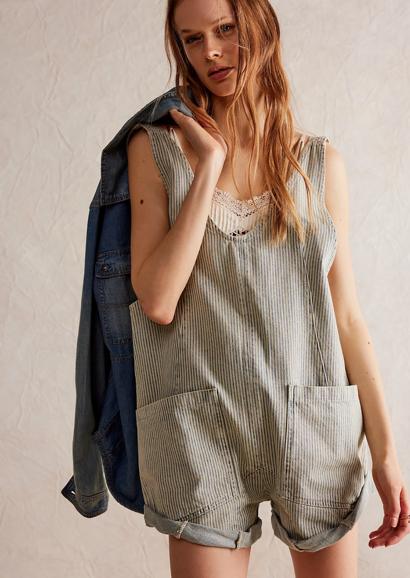 Free People High Roller Railroad Shortall