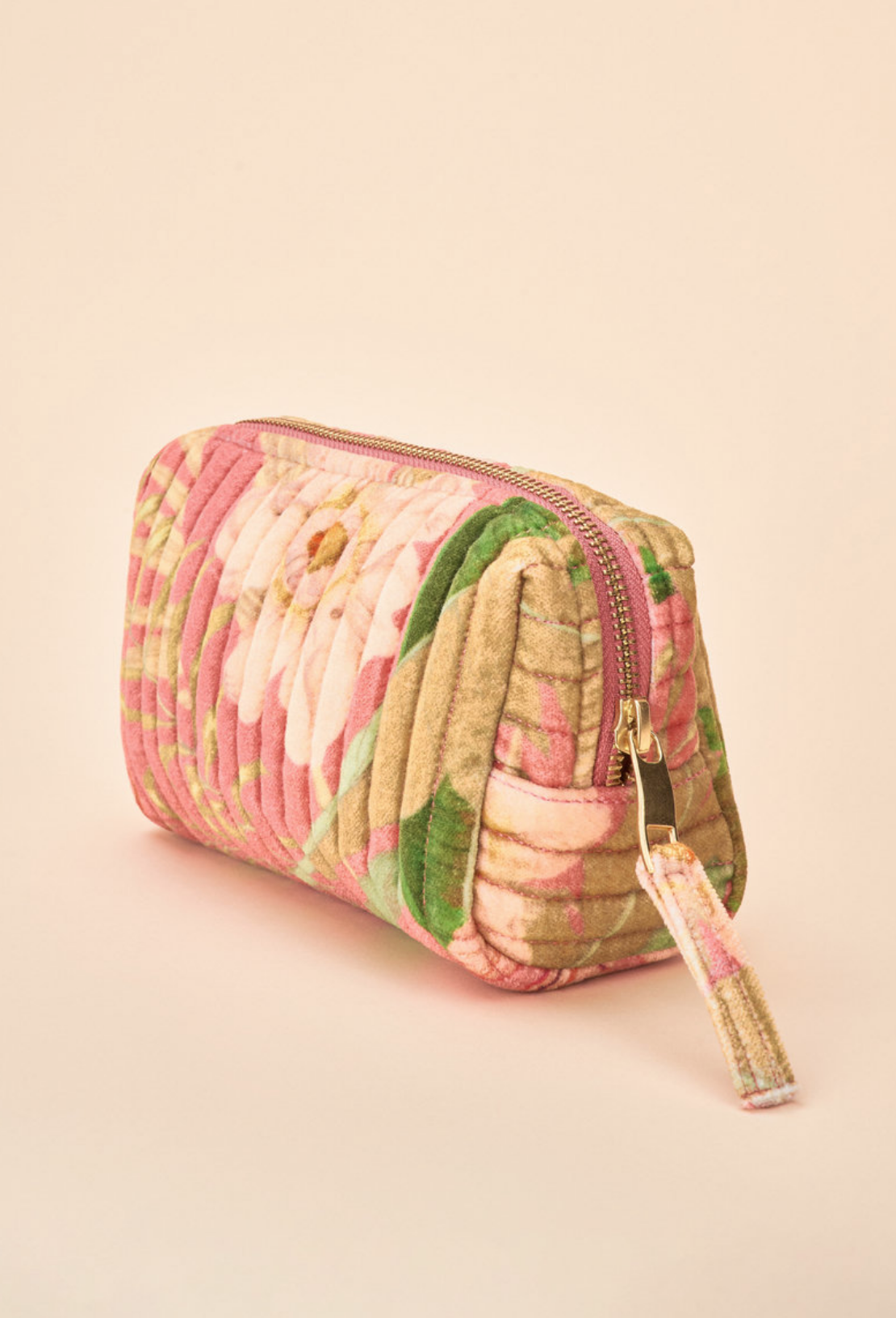 Powder Quilted Makeup Bag + Colours