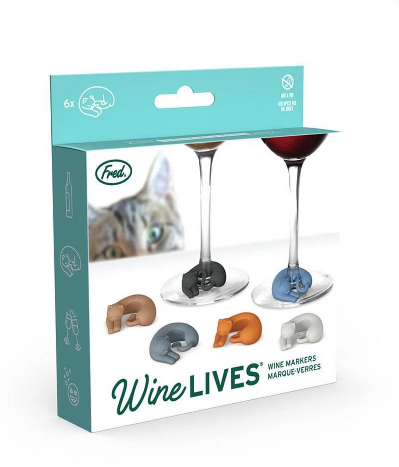 Fred & Friends Wine Lives Drink Markers