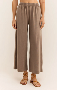 Z Supply Scout Cotton Flared Pant in Iced Coffee