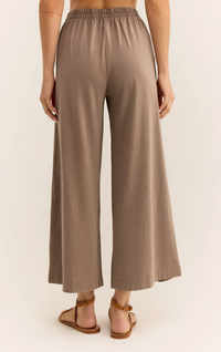 Z Supply Scout Cotton Flared Pant in Iced Coffee