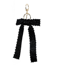 Jane Brand Cross Stitch Bow Bag Charm