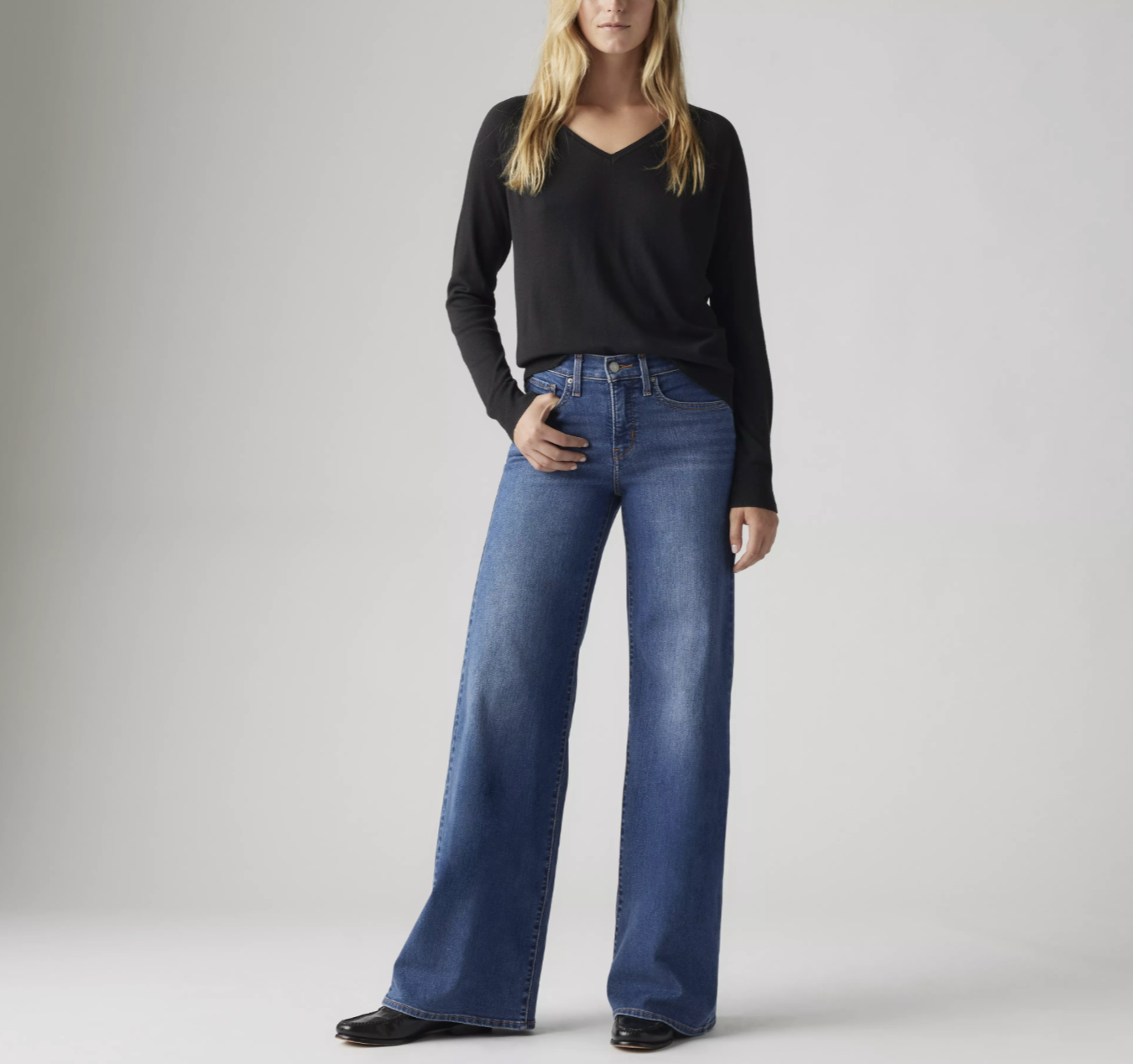 Levi's 318 Shaping Wide Leg Clever Girl