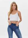 Only Vicky Lace Cropped Top Bra