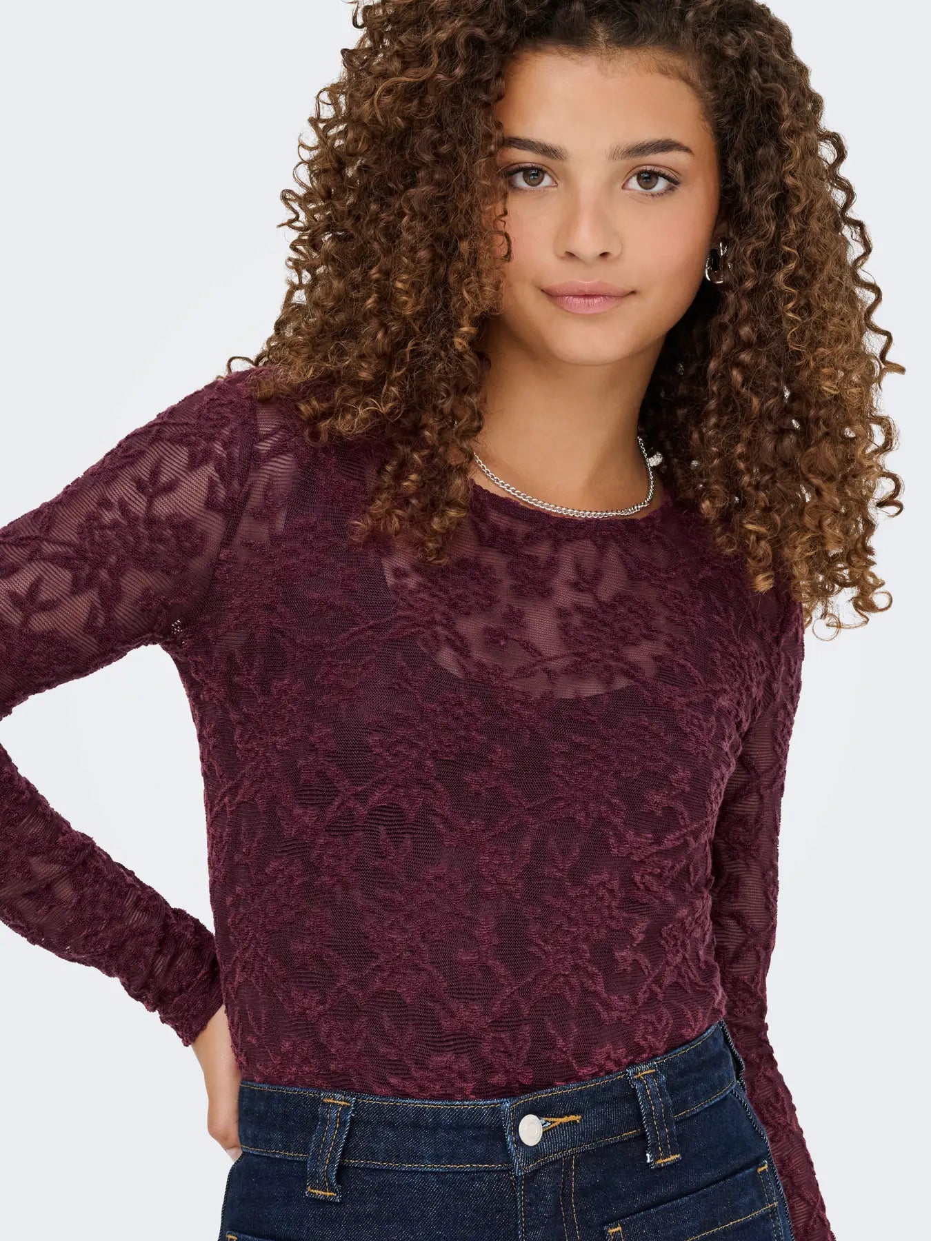 Only Blais Lace Top