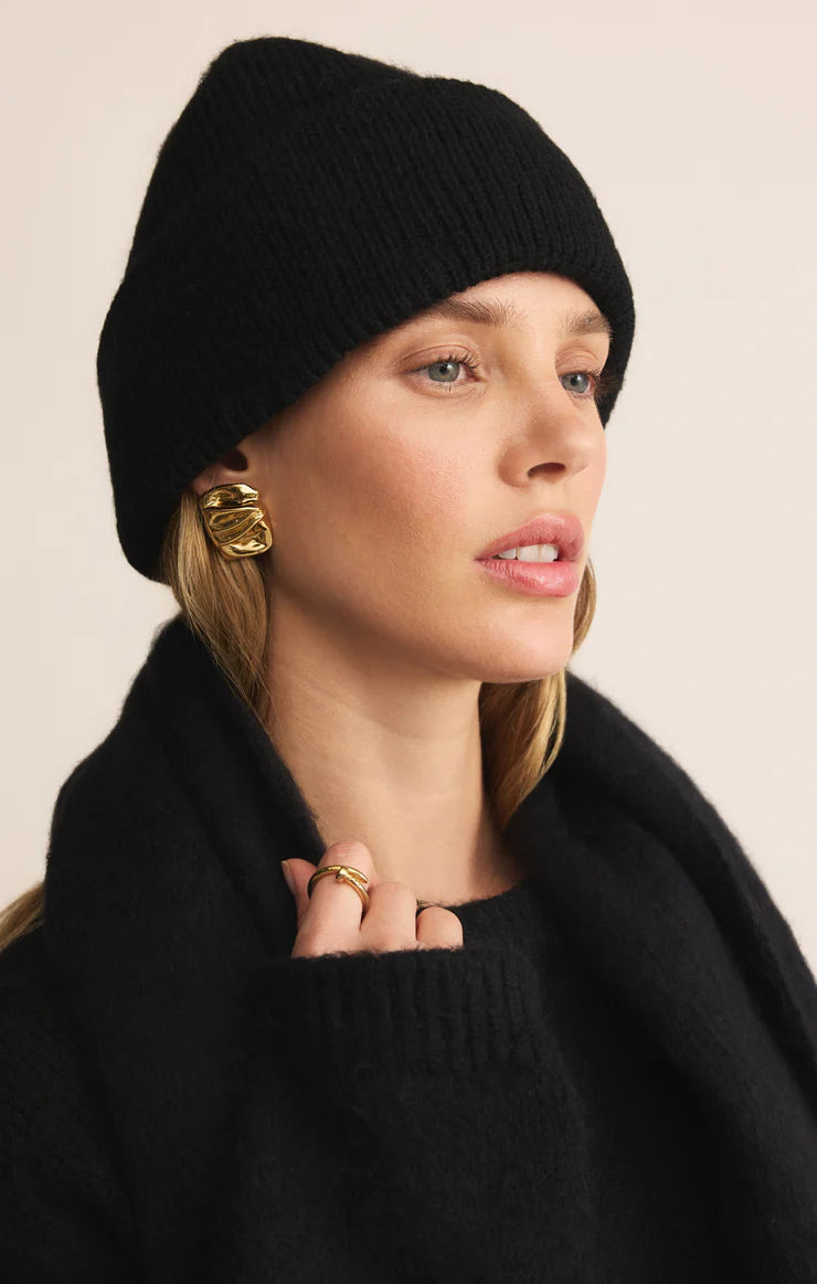 Z Supply Glacier Toque Black