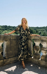 Z Supply Kiera Jacquard Maxi Dress