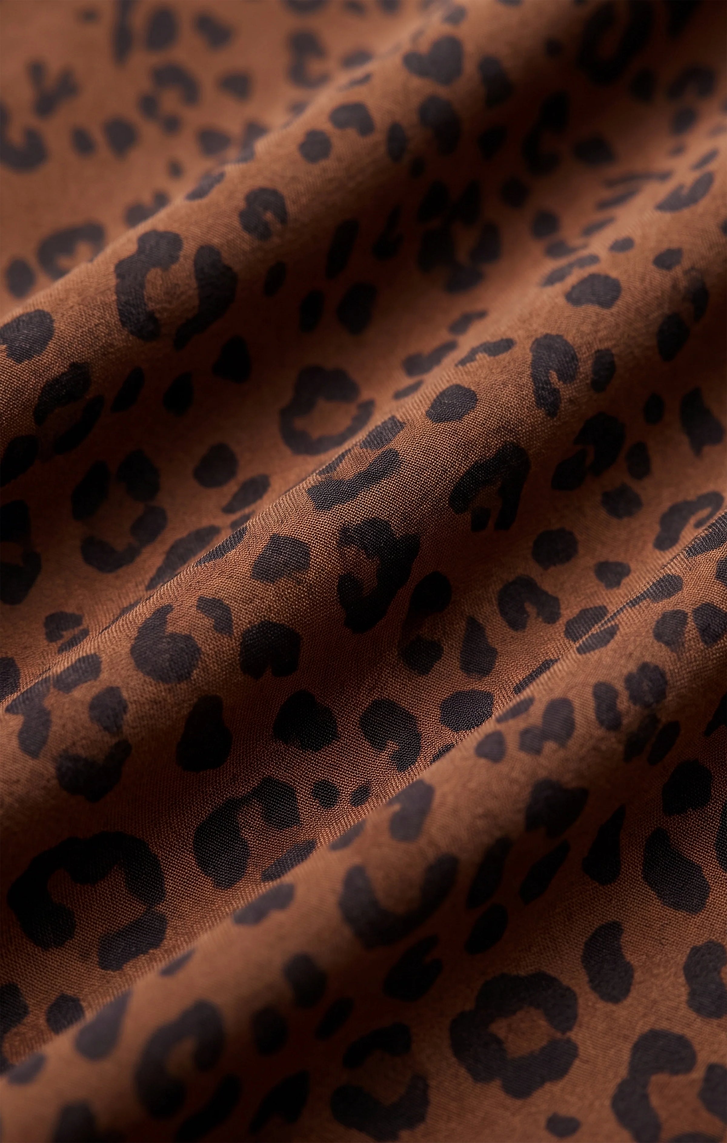 Z Supply Europa Leopard Skirt - Burnt Umber