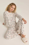 Z Supply Holiday Spirits Brushed Fleece Jammie Set