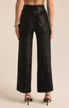 Z Supply Skylar Black Sequin Cropped Pant