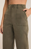 Z Supply Bobbi Washed Pant in Olive