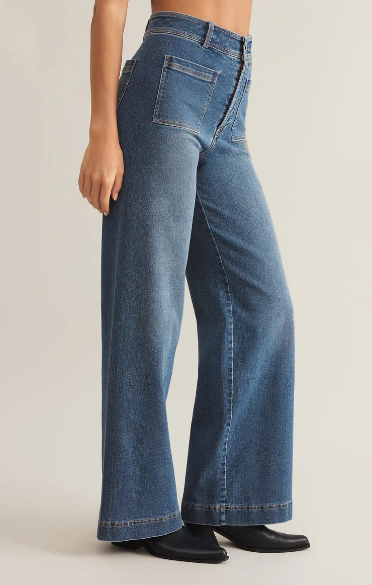 Z Supply Bradley Stretch Denim Pant