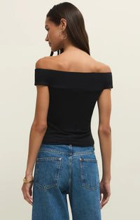 Z Supply Off Shoulder Second Skin Top