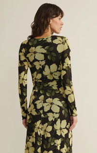 Z Supply Tasha Ren Mesh Floral Top