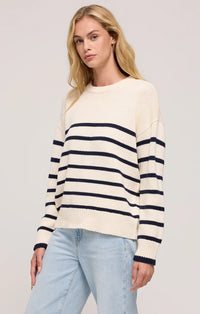 Z Supply Boyfriend Stripe Sweater