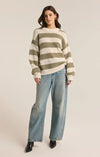 Z Supply Anders Willow Stripe Crew Neck Sweater