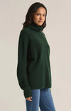 Z Supply Richie Turtleneck Sweater in Green