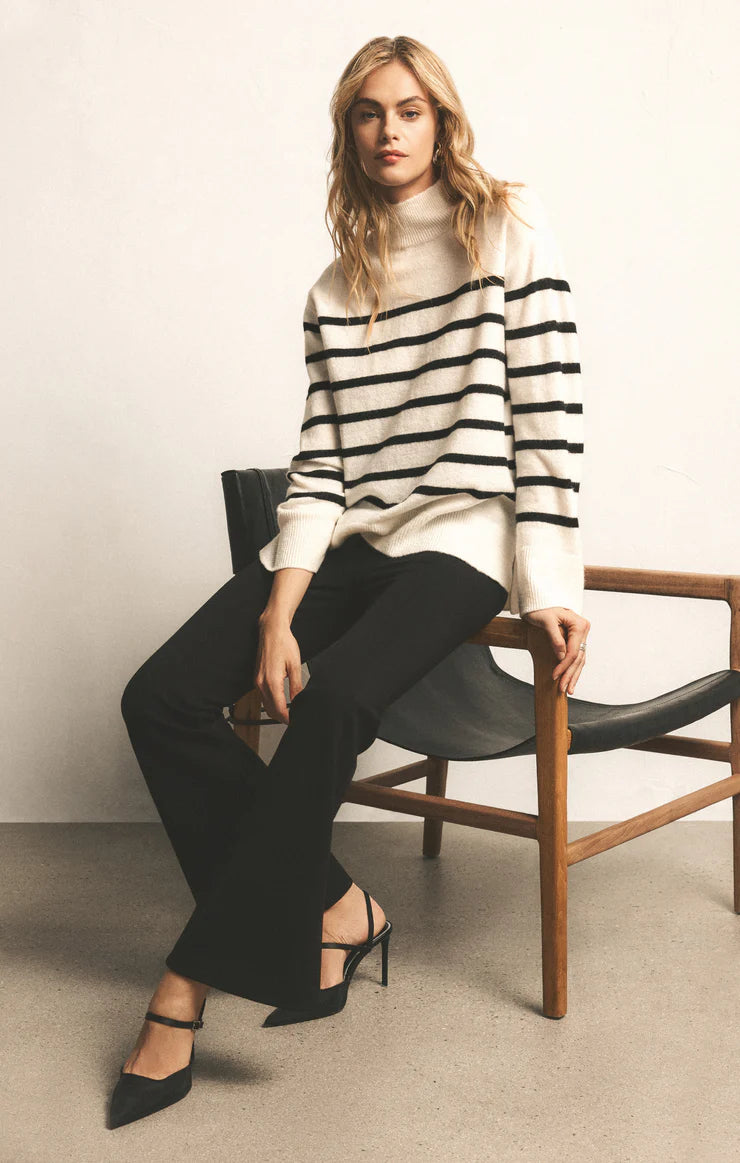 Z Supply Fin Stripe Sweater