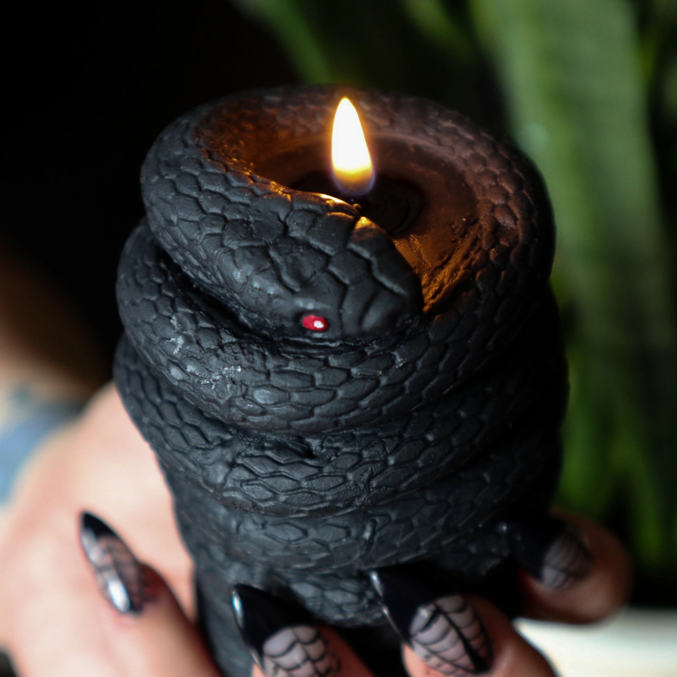 Freyja Snake Candle