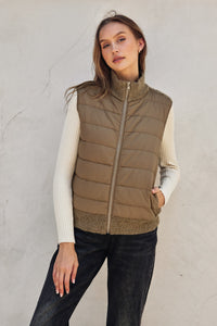 Freyja Sage Sherpa Vest