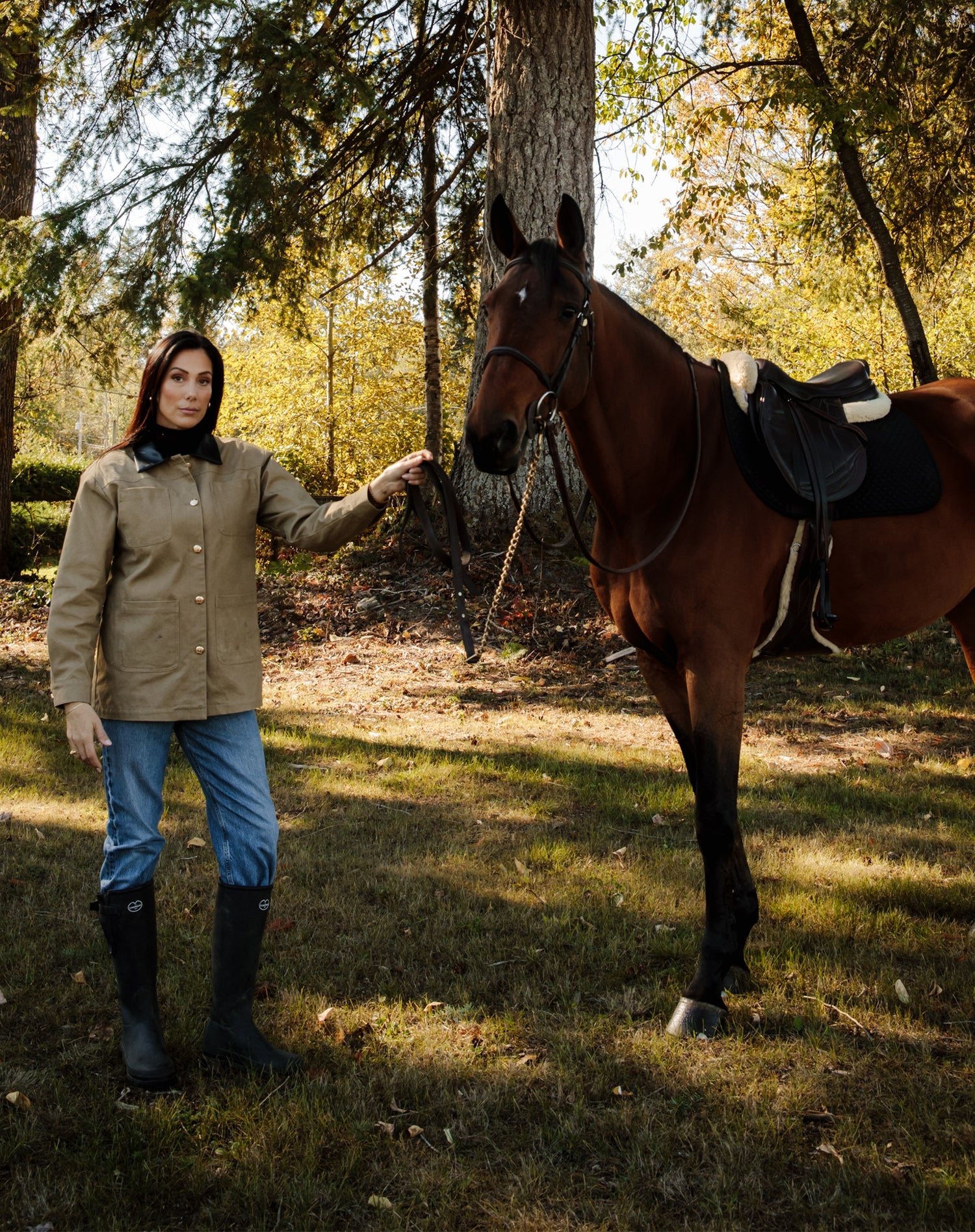Brunette the Label Barn Coat